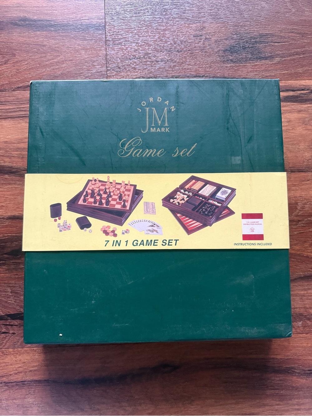 Green 7-in-1 Game Set